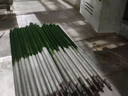 热管换热项目组装现场