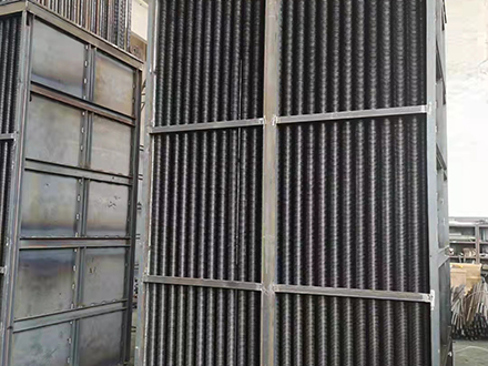 热管式气水换热器制作现场